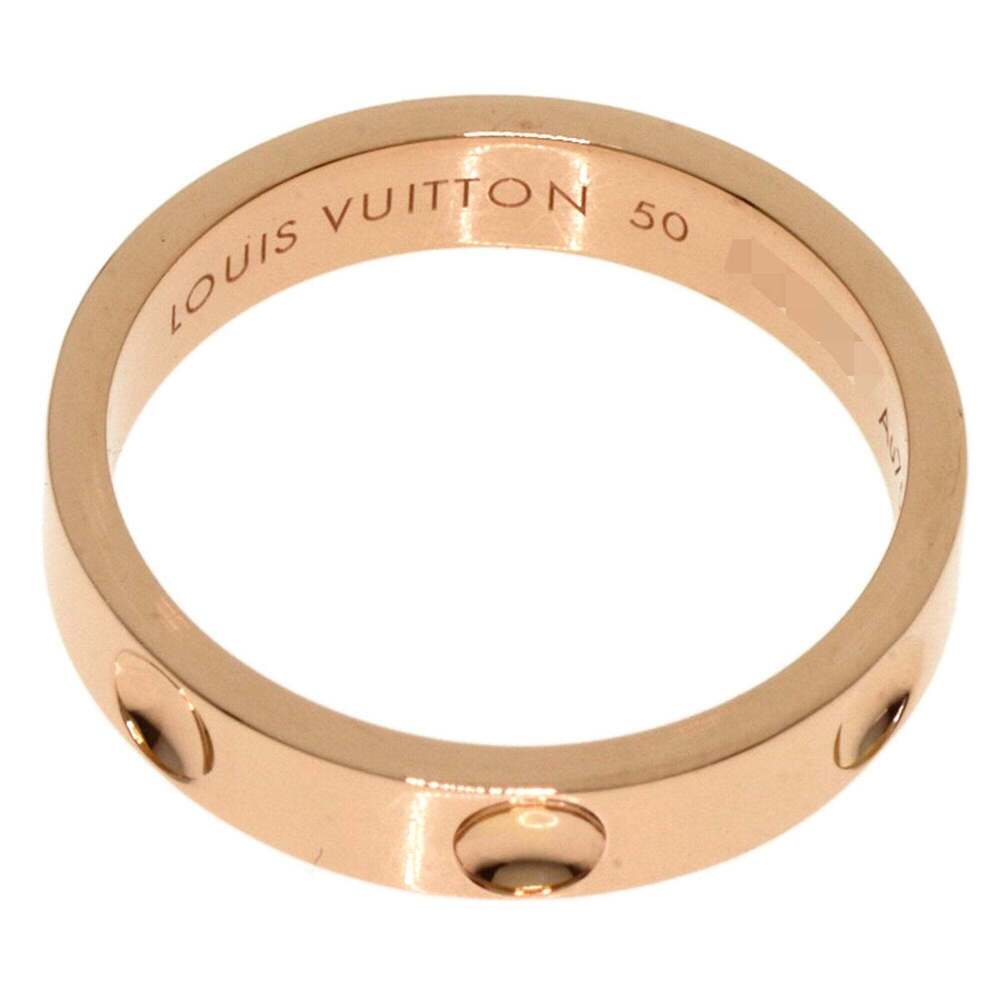 LOUIS VUITTON 18k Gold Ring #50 - Picture 4 of 6